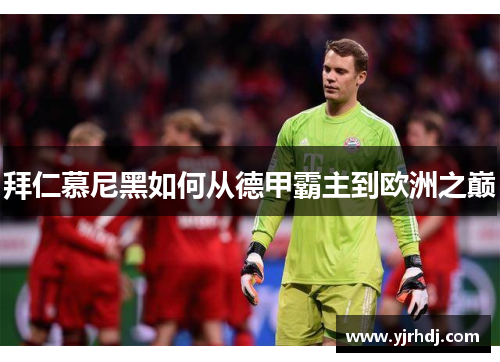 拜仁慕尼黑如何从德甲霸主到欧洲之巅